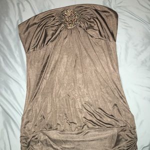 🌟OFFERS🌟. Strapless Studio Y Army Green Top